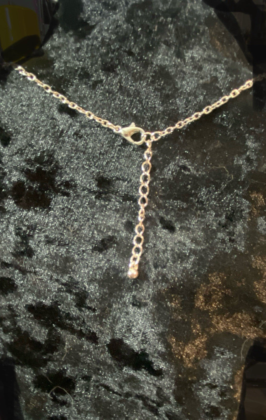 Tinkerbell Silver-Plated Necklace with Amethyst Crystal Wings | English Rose
