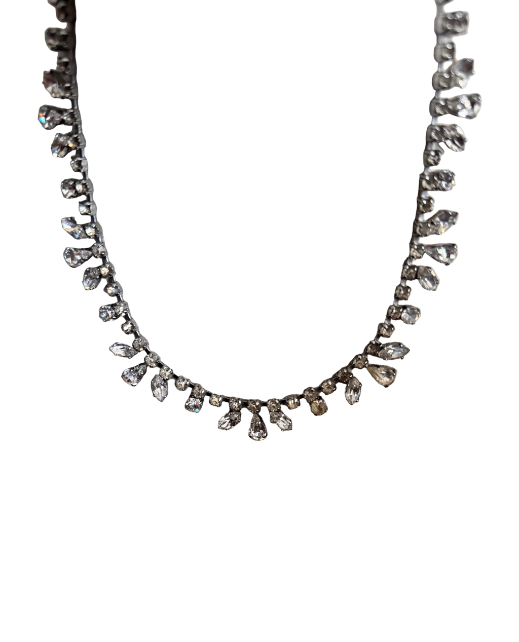 Rhinestone Crystal Vintage Necklace