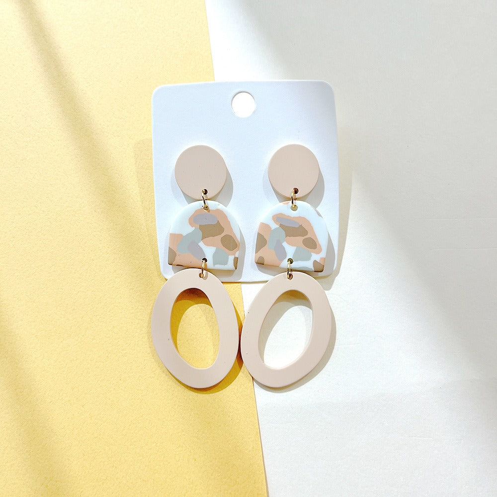 Vintage style New Earrings In Cream & Beige Summer Colours
