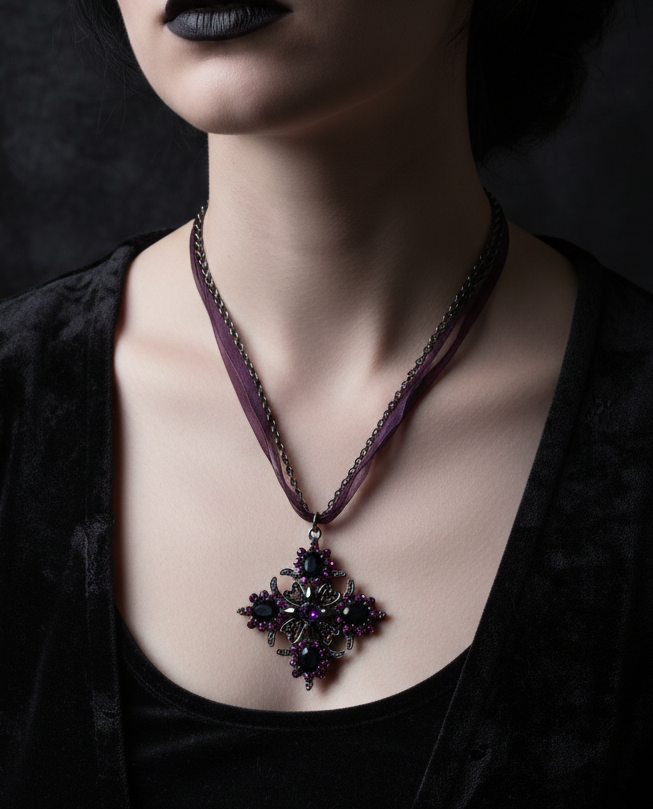Vintage Gothic Style or Victorian Style Necklace