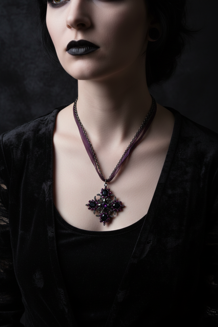 Vintage Gothic Style or Victorian Style Necklace