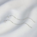 This image is the silver tone style on the white wavy sheet
