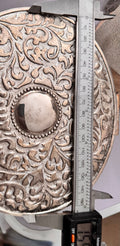 Vintage Jewellery Box /Trinket box in Silver plate