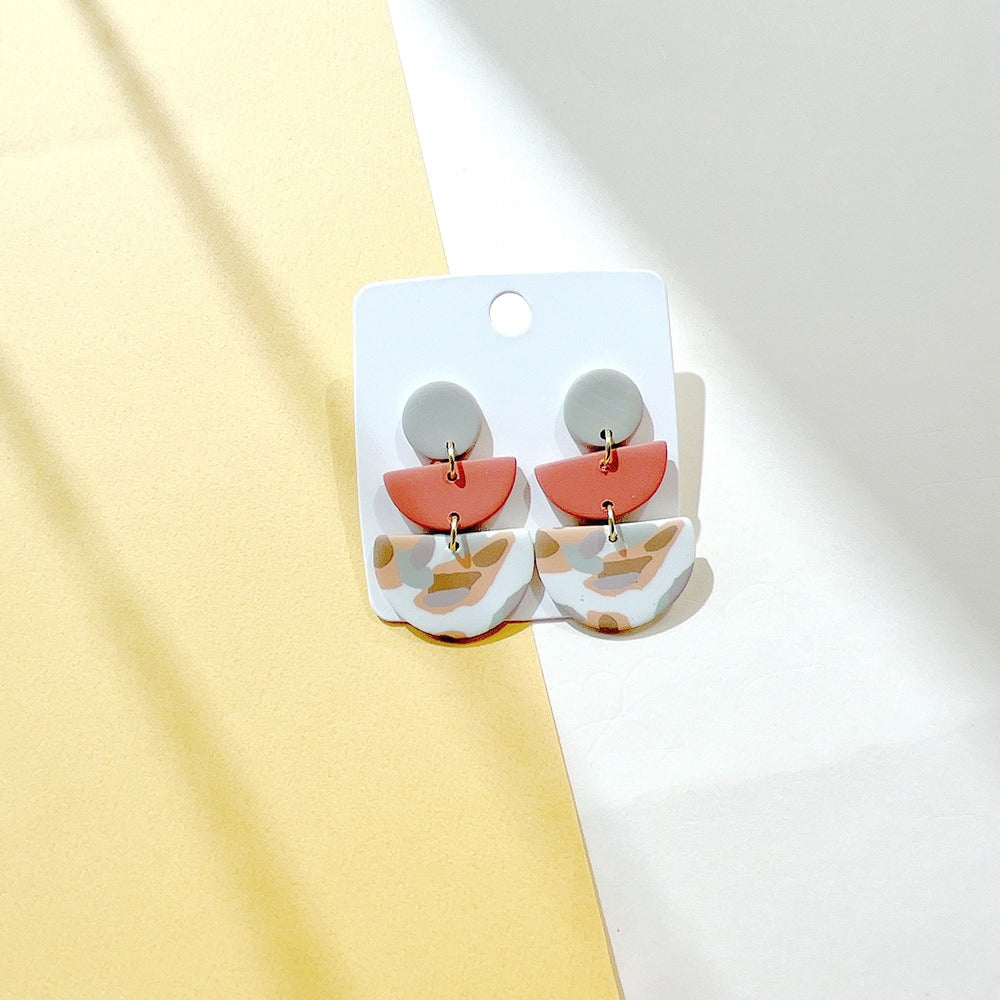 Vintage style New Earrings In Cream & Beige Summer Colours