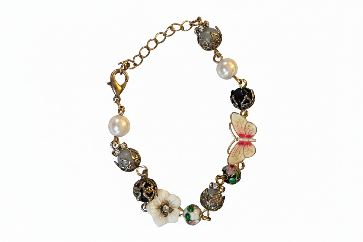 Vintage charm bracelet by Accessorize