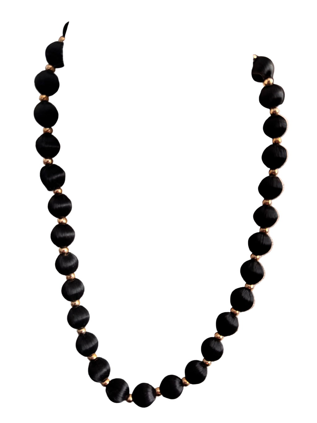 Vintage Black & Gold Beads