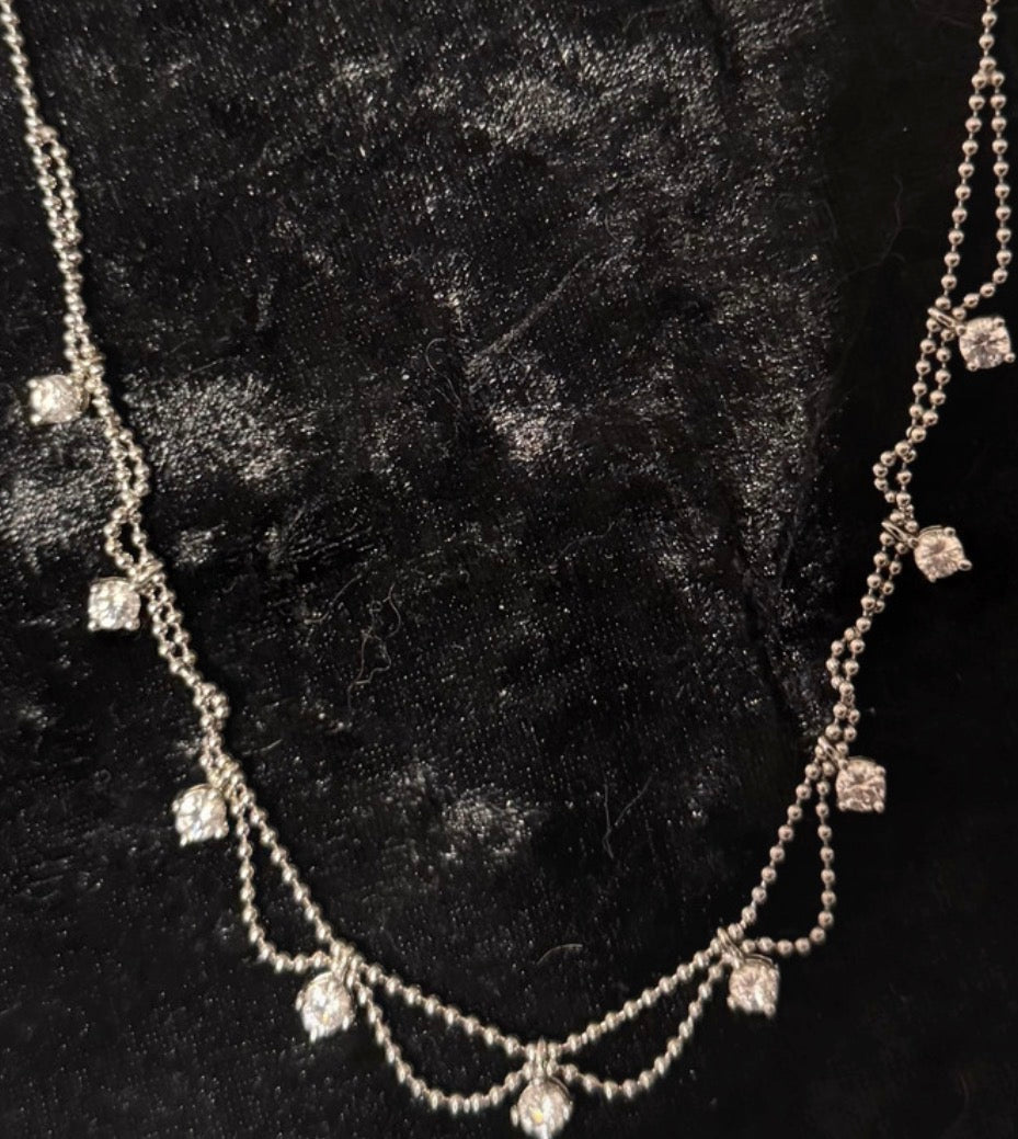 Sterling silver & Docz Necklace (qvc) Stunning Unique Design