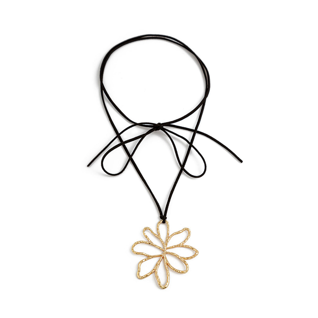 Punk Style Velvet & Alloy Necklace | Minimalist Design | English Rose