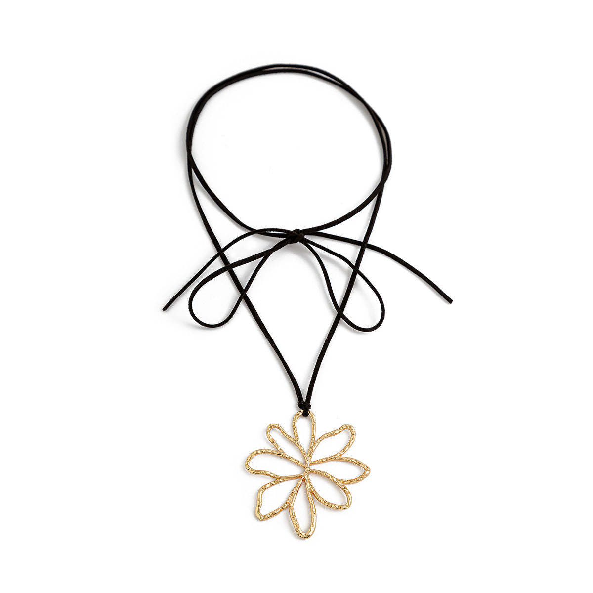 Punk Style Velvet & Alloy Necklace | Minimalist Design | English Rose