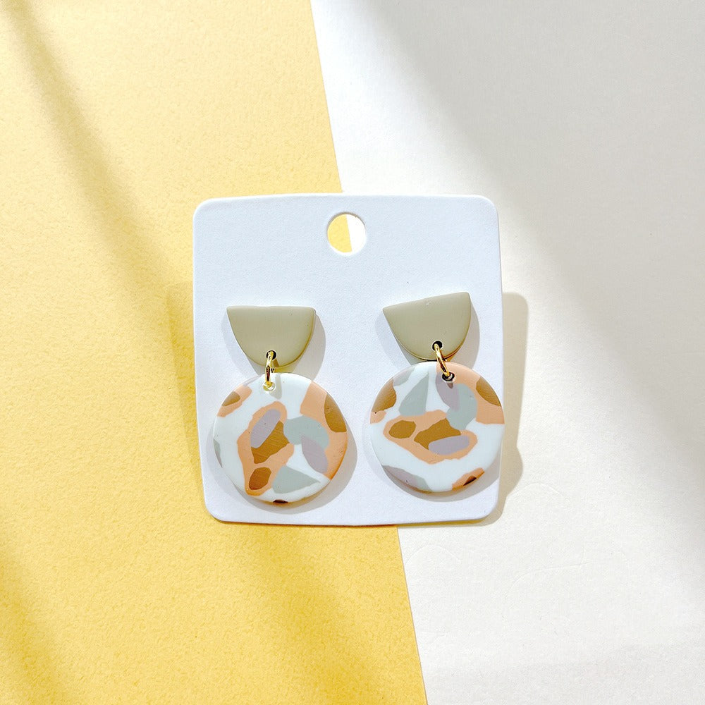 Vintage style New Earrings In Cream & Beige Summer Colours