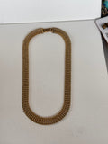 Vintage Gold-Plated Collar Necklace
