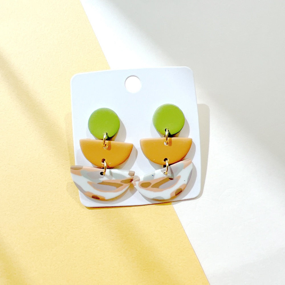 Vintage style New Earrings In Cream & Beige Summer Colours