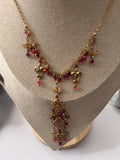 Vintage filigree necklace made by Oasis