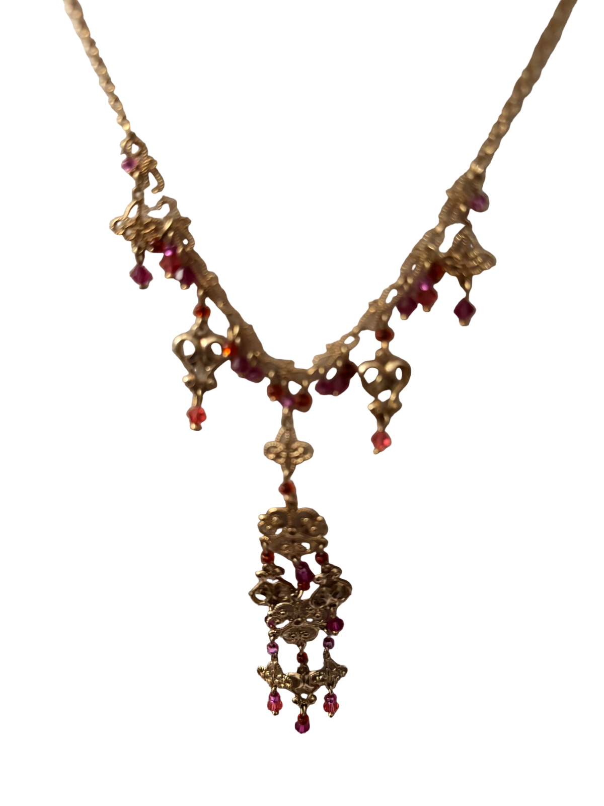 Collier vintage en filigrane réalisé par Oasis