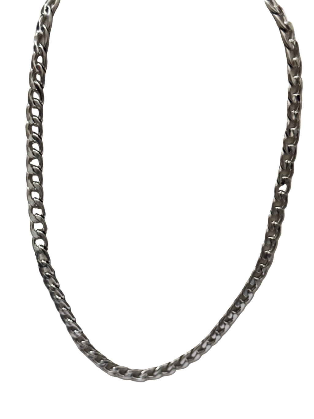 Mans Stainless Steel Neck chain large links
