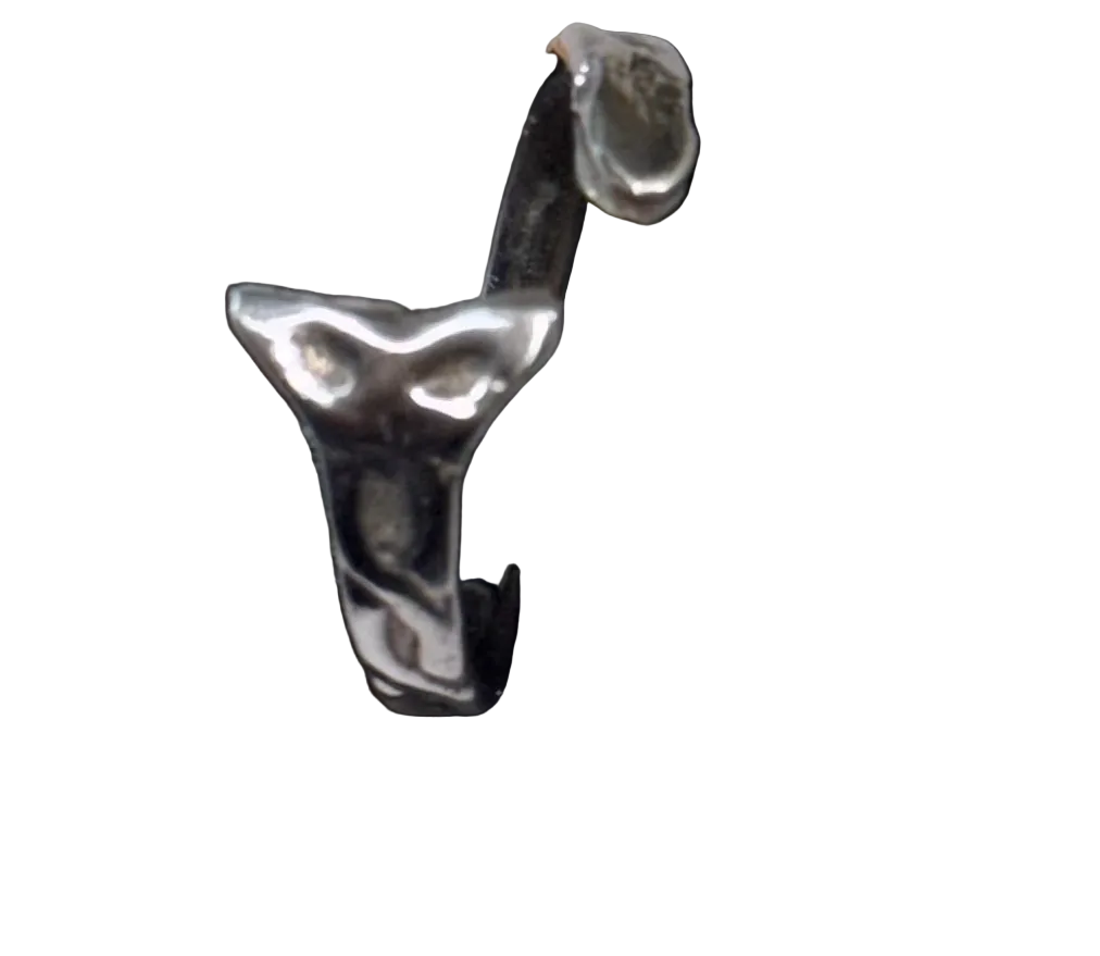 Handcrafted Sterling Silver Sea Snake Ring | Spoon Ring | British Hallmarked