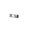 Thick square Sterling Silver Ring British Hallmarked